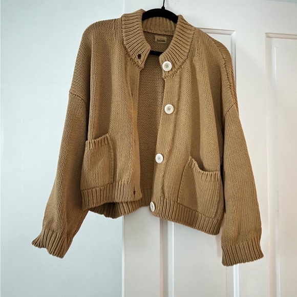 Babaá Cardigan No. 20 in Chicory Root - Picture 7 of 8